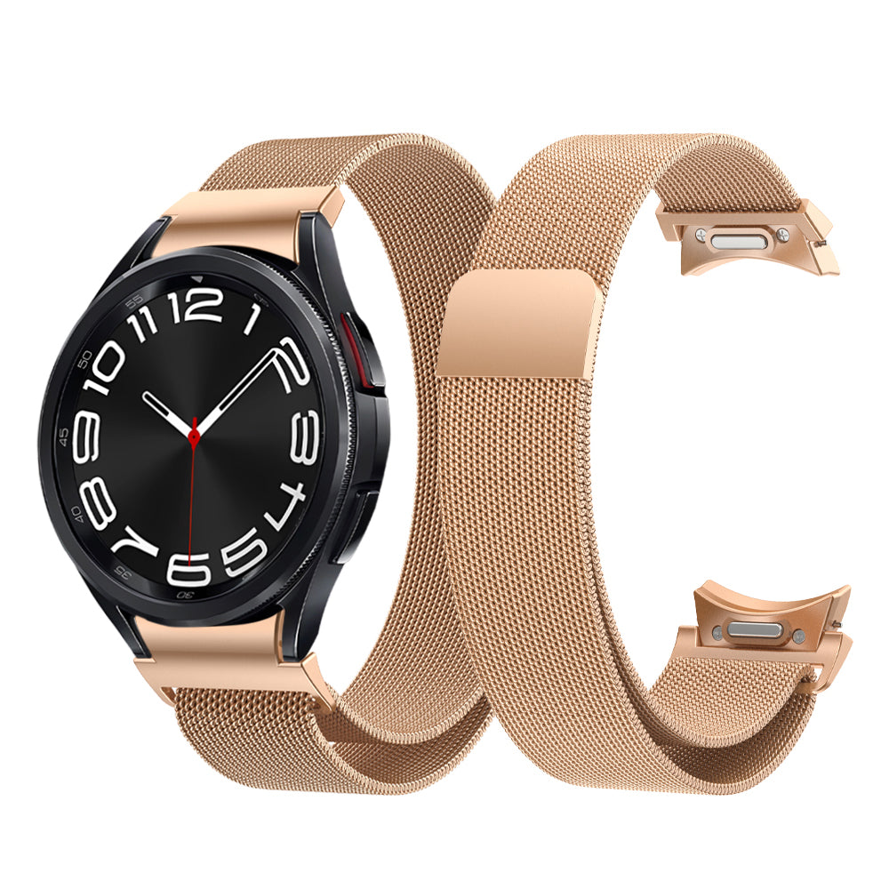 For Samsung Galaxy Watch6 Watch6 Classic Watch 5 Watch 5 Pro Milanese Watch Strap Magnetic Metal Watchband For Samsung Galaxy Watch6 Watch6 Classic Watch 5 Watch 5 Pro Milanese Watch Strap Magnetic Metal Watchband